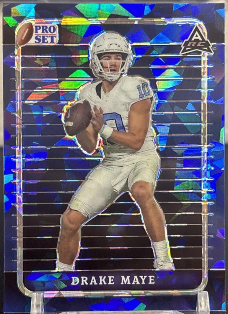 Drake Maye [Blue Crystal] #54
