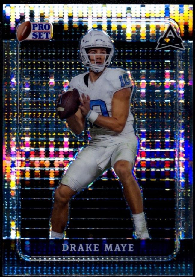 Drake Maye [Silver Pulsar] #54