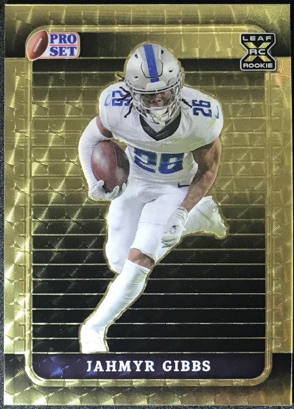Jahmyr Gibbs [Super Prismatic Gold] #80