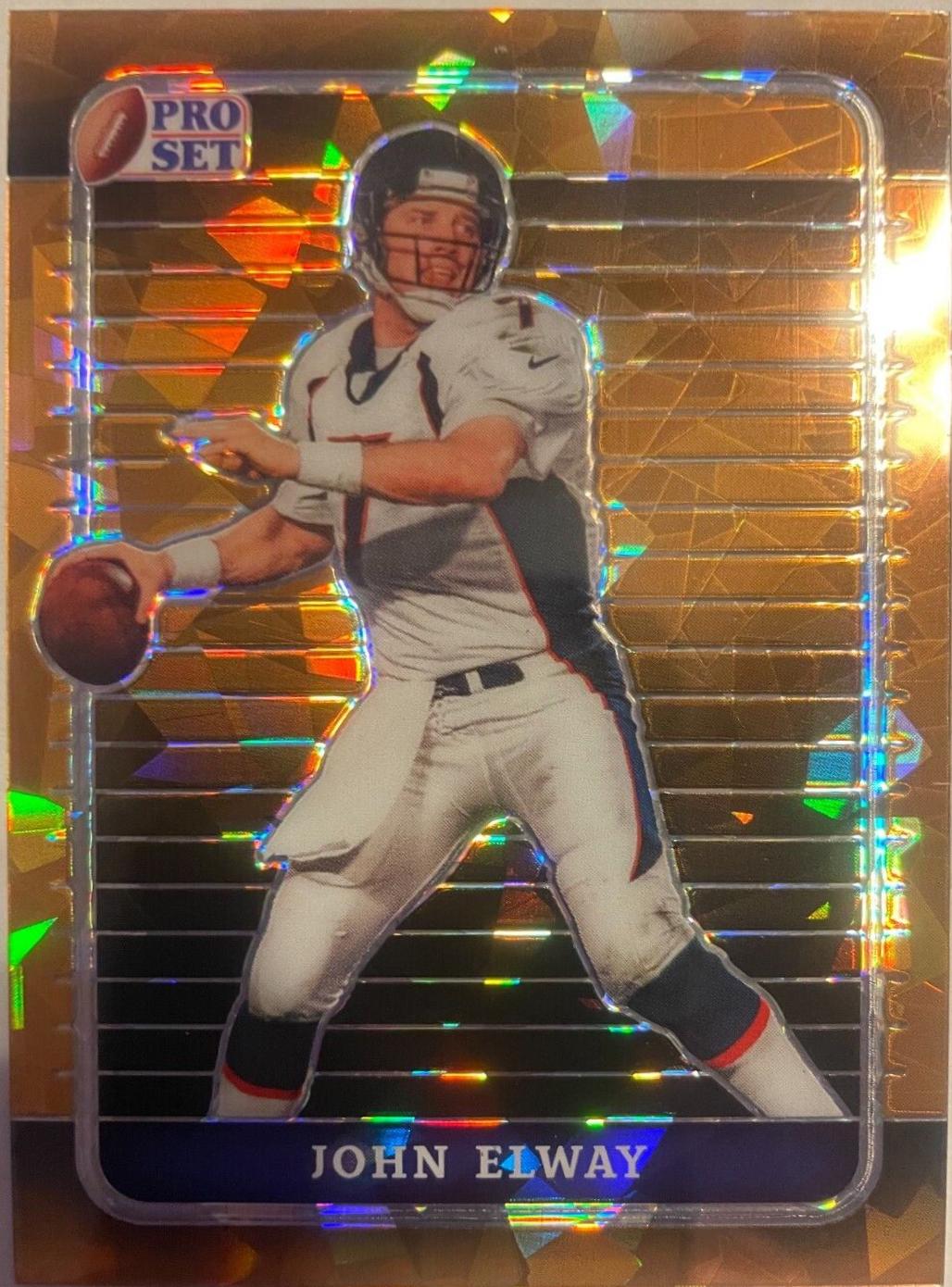John Elway [Gold Crystal] #25