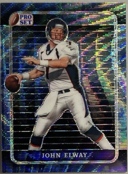 John Elway [Super Prismatic Gold] #25