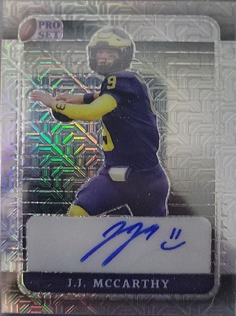 J.J. McCarthy [Silver Mojo] #PA-JJM