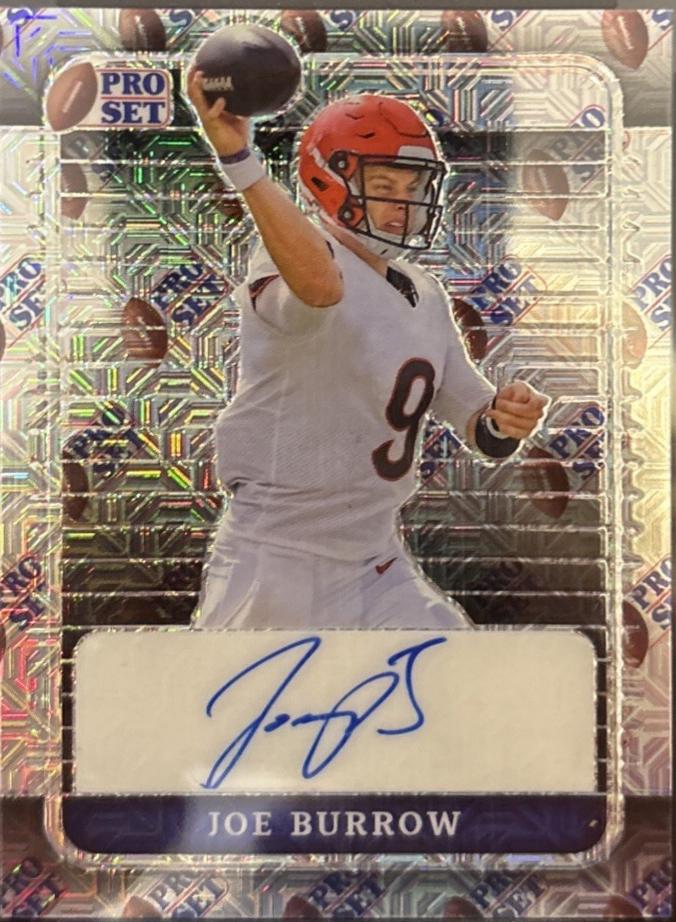 Joe Burrow [Pro Set Border Pulsar] #PA-JB1