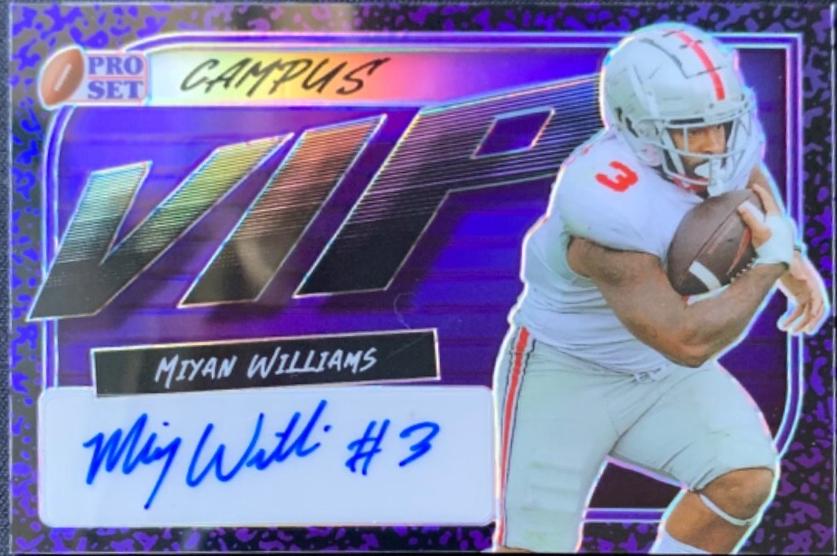 Miyan Williams [Purple Prismatic] #VIP-MW1