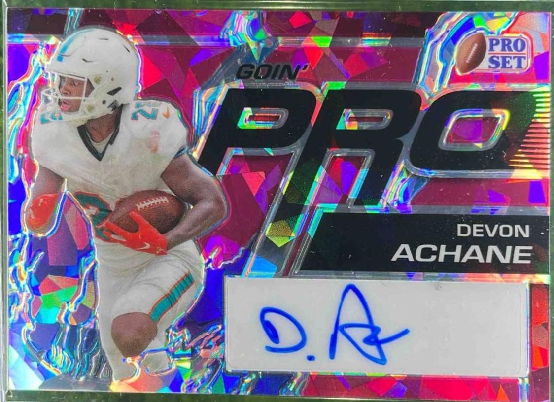 Devon Achane [Pink Crystal] #GP-DA1