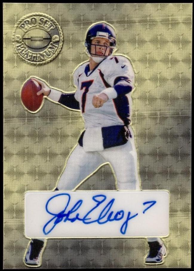 John Elway [Gold Prismatic] #PL-JE1