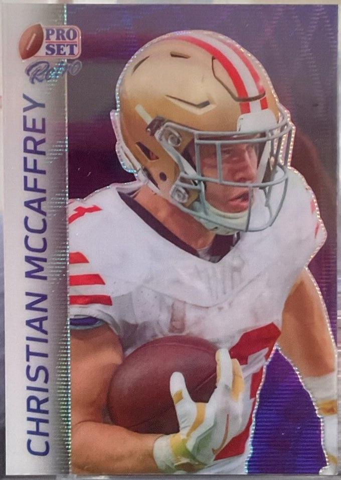 Christian McCaffrey [Purple Wave] #RB-25