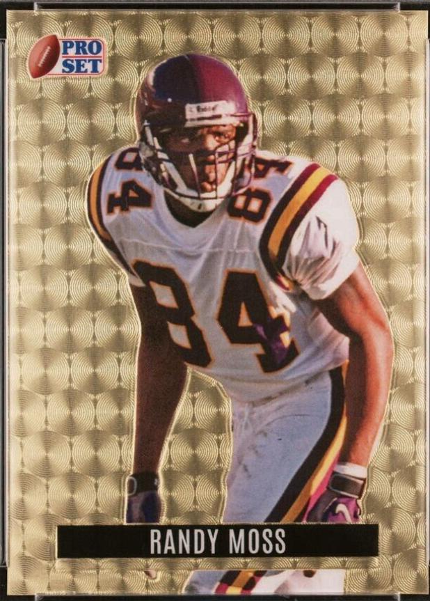 Randy Moss [Super Prismatic Gold] #RB-74