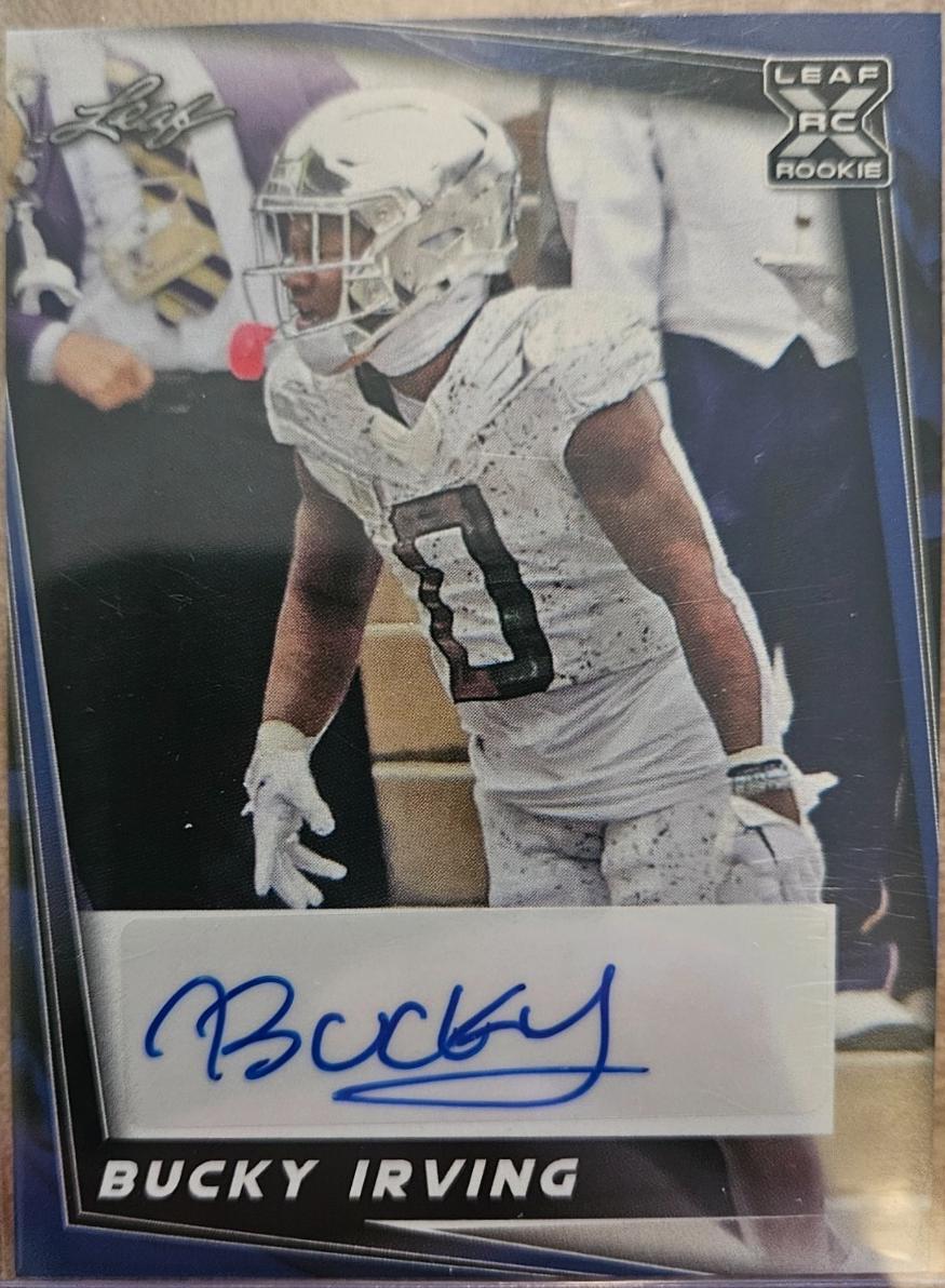 Bucky Irving [Blue] #BA-BI1