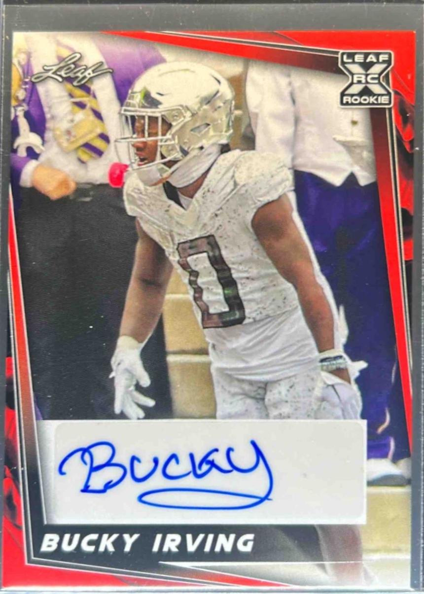 Bucky Irving [Red] #BA-BI1