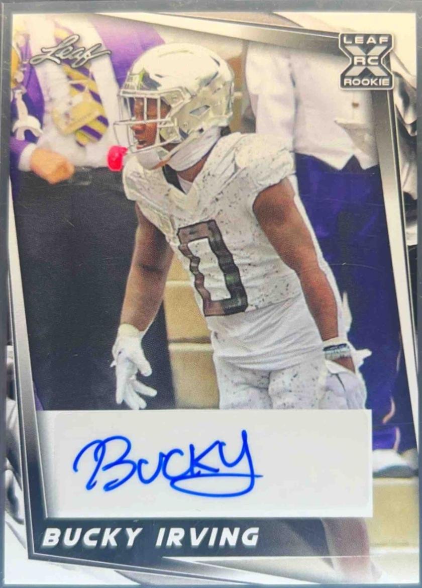 Bucky Irving [White] #BA-BI1