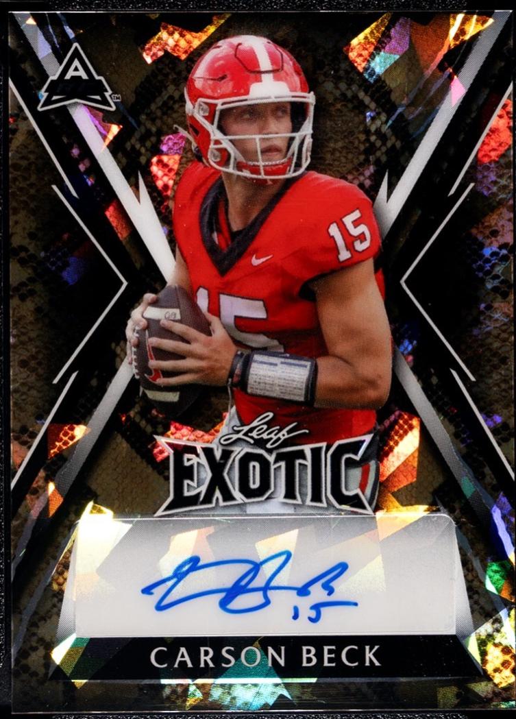 Carson Beck [Gold] #BA-CB1