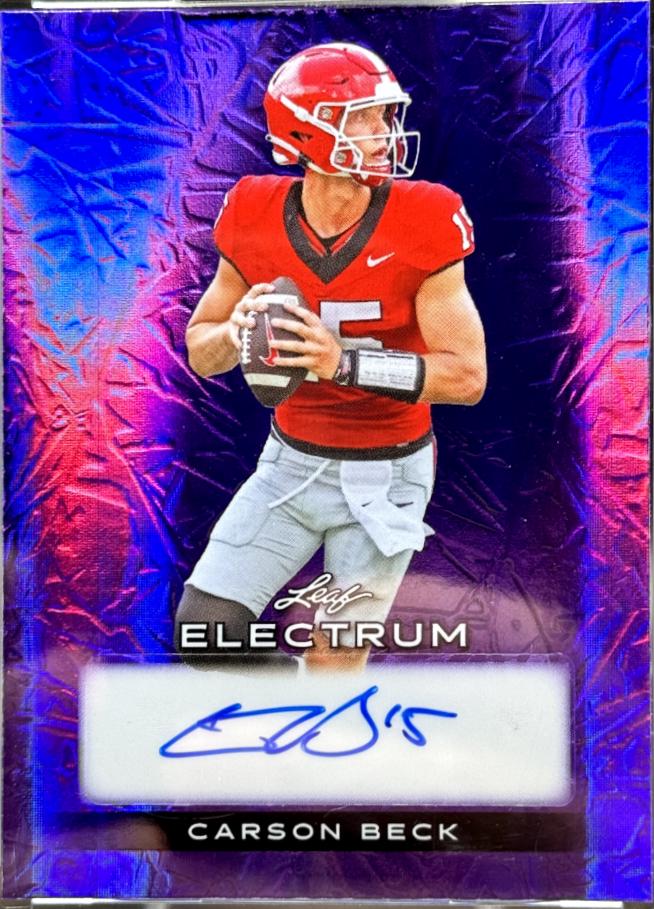 Carson Beck [Purple] #BA-CB1