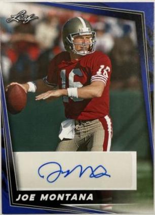 Joe Montana [Blue] #BA-JM2