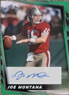 Joe Montana [Green] #BA-JM2