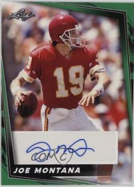 Joe Montana [Green] #BA-JM3