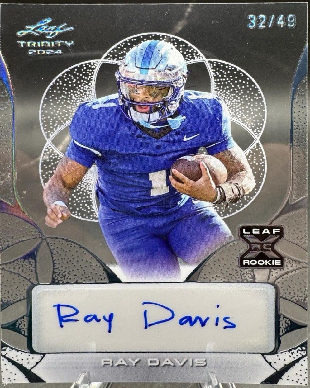 Ray Davis [Blue] #BA-RD1