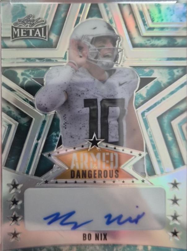 Bo Nix [Water Prismatic] #AD-BN1