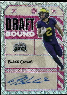 Blake Corum [Black Prismatic] #DB-BC1