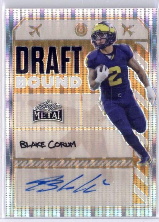 Blake Corum [Silver Pulsar] #DB-BC1