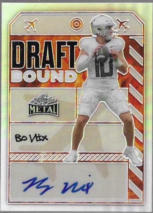 Bo Nix [Fire Prismatic] #DB-BN1