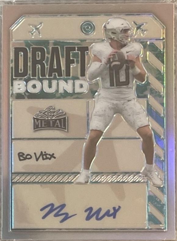 Bo Nix [Silver Pulsar] #DB-BN1