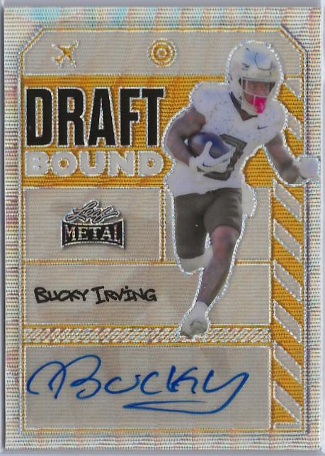 Bucky Irving [Gold Wave] #DB-BI1