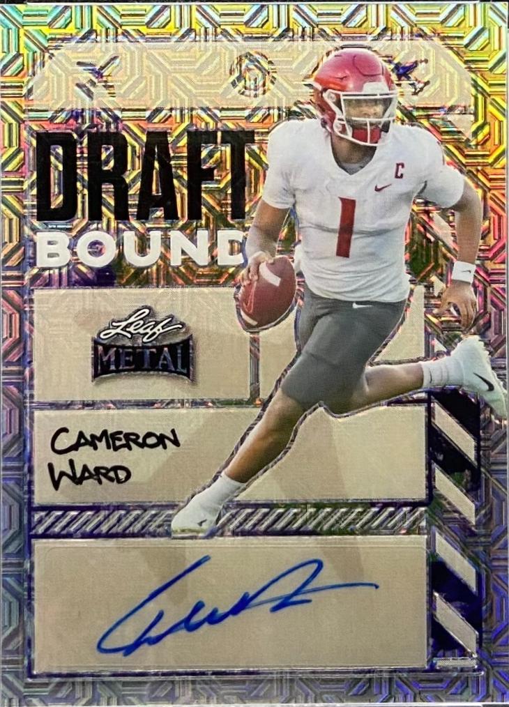 Cameron Ward [Red Wave] #DB-CW2