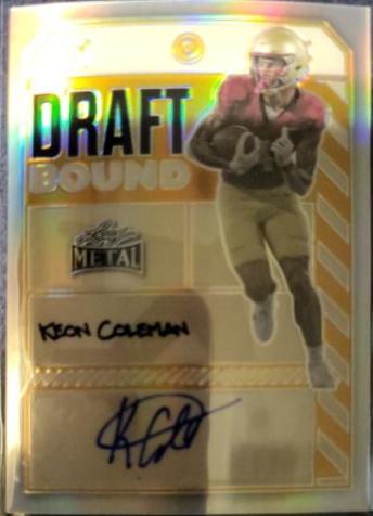 Keon Coleman [Red Wave] #DB-KC1