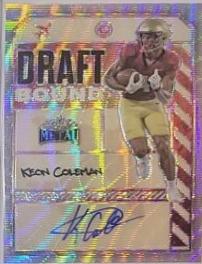 Keon Coleman [Silver Wave] #DB-KC1