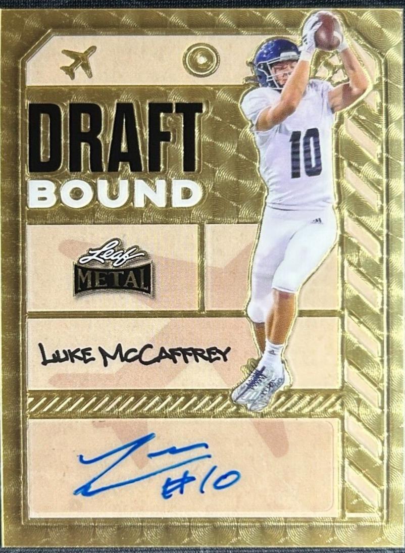 Luke McCaffrey [Gold Prismatic] #DB-LMC