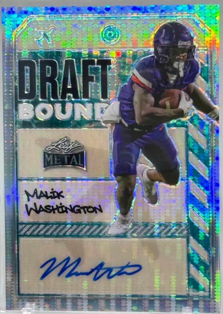 Malik Washington [Galaxy Prismatic] #DB-MW1