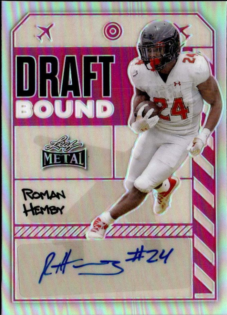 Roman Hemby [Pink Prismatic] #DB-RH1
