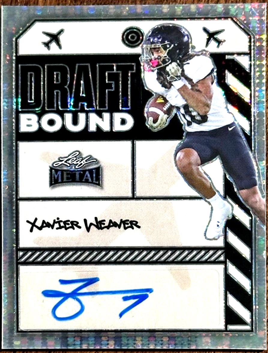 Xavier Weaver [Red Wave] #DB-XW1