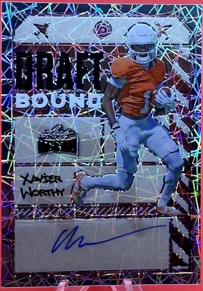 Xavier Worthy [Galaxy Laser] #DB-XW2