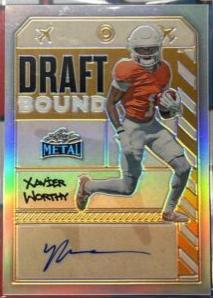 Xavier Worthy [Gold Prismatic] #DB-XW2