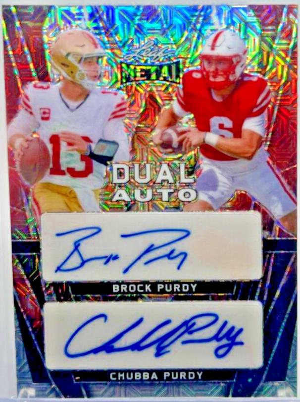 Brock Purdy / Chubba Purdy [Red Wave] #DA-5