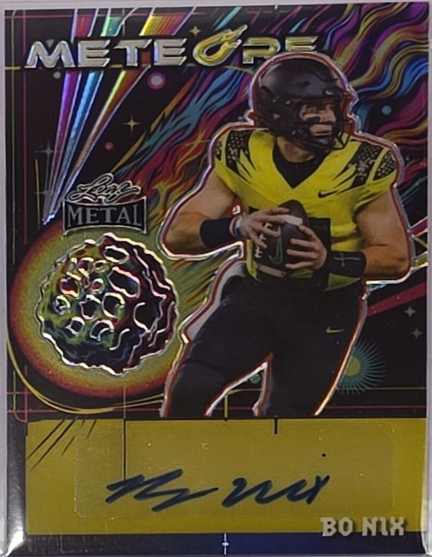 Bo Nix [Silver Prismatic] #MO-BN1