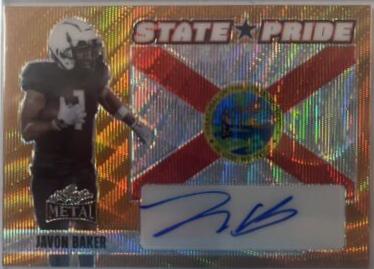 Javon Baker [Gold Wave] #SP-JB1