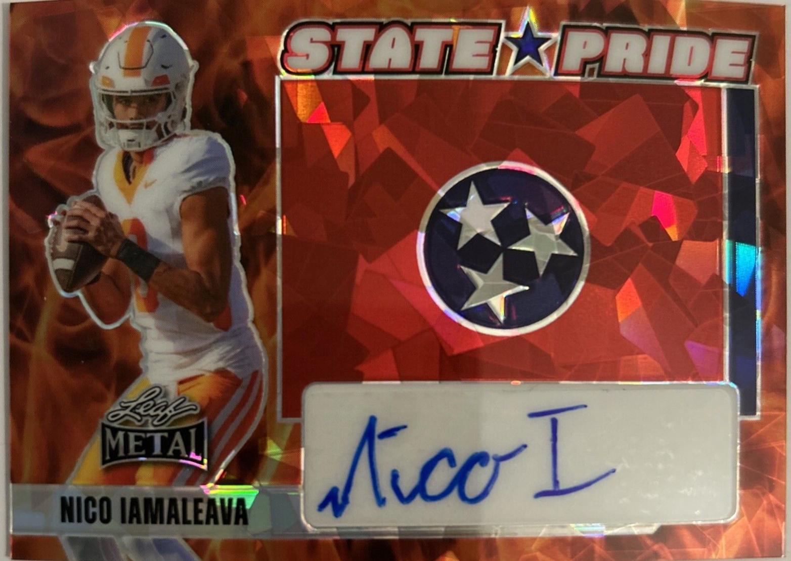 Nico Iamaleava [Orange Prismatic] #SP-NI1