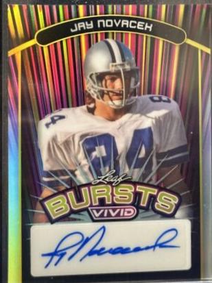Jay Novacek [Super Prismatic Gold] #B-JN1