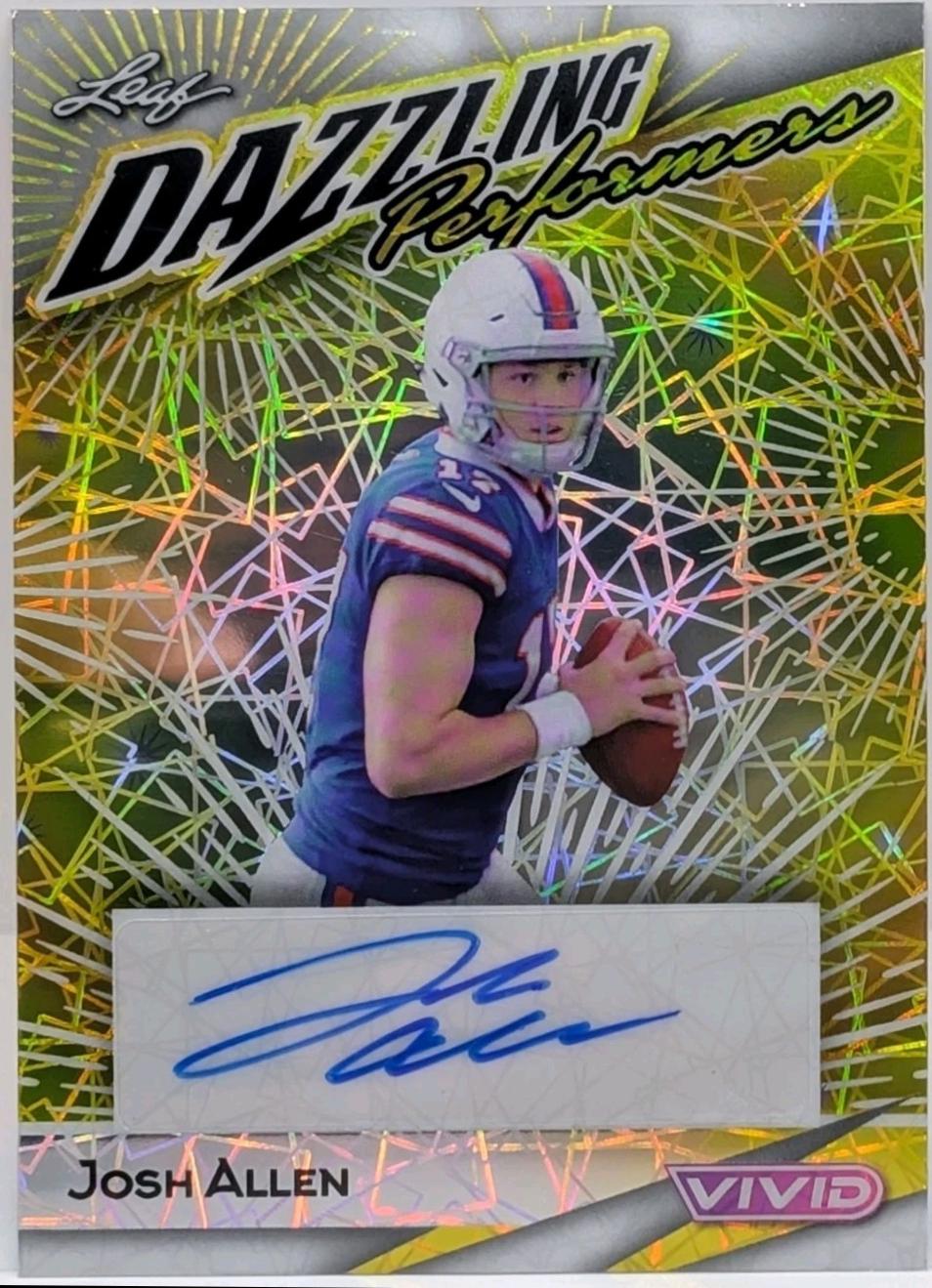 Josh Allen [Yellow Laser] #DP-JA1
