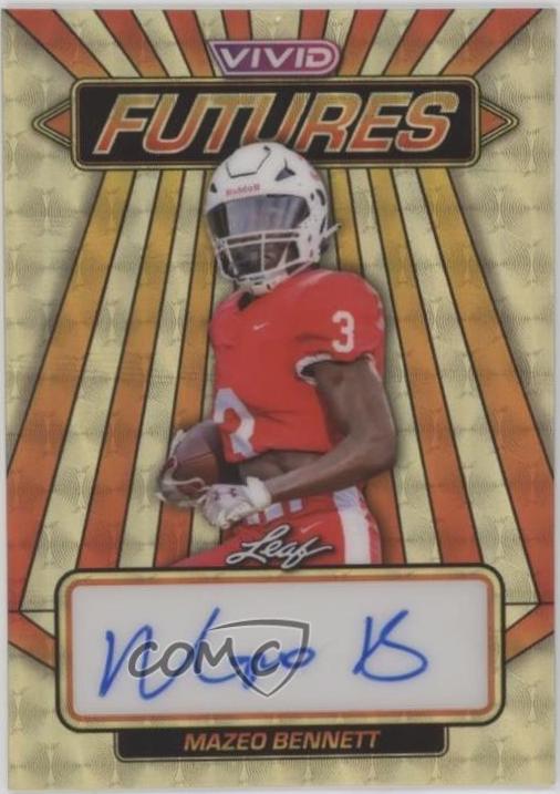 Mazeo Bennett [Super Prismatic Gold] #VF-MB1
