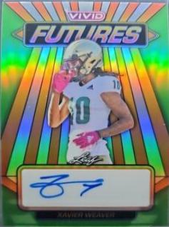 Xavier Weaver [Green Prismatic] #VF-XW1