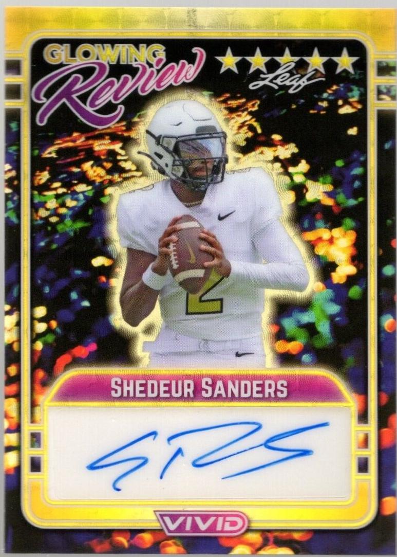 Shedeur Sanders [Super Prismatic Gold] #GR-SS1