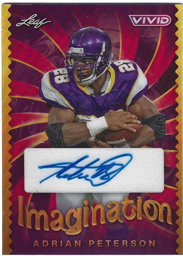 Adrian Peterson [Super Prismatic Gold] #I-AP1