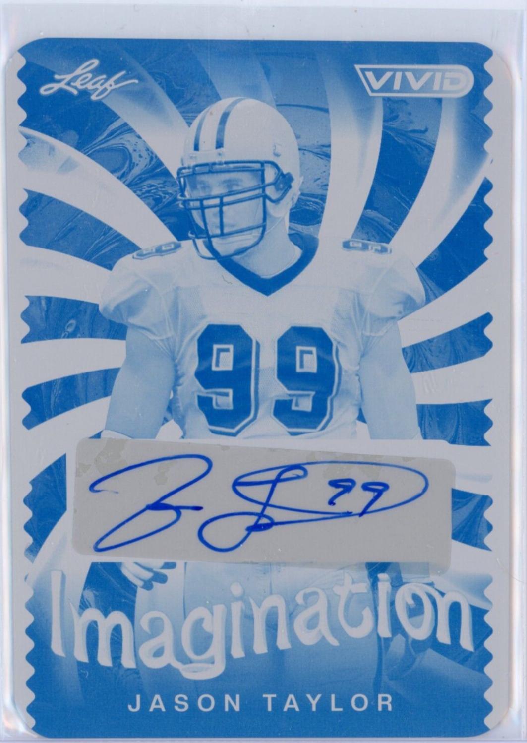 Jason Taylor [Super Prismatic Gold] #I-JT1