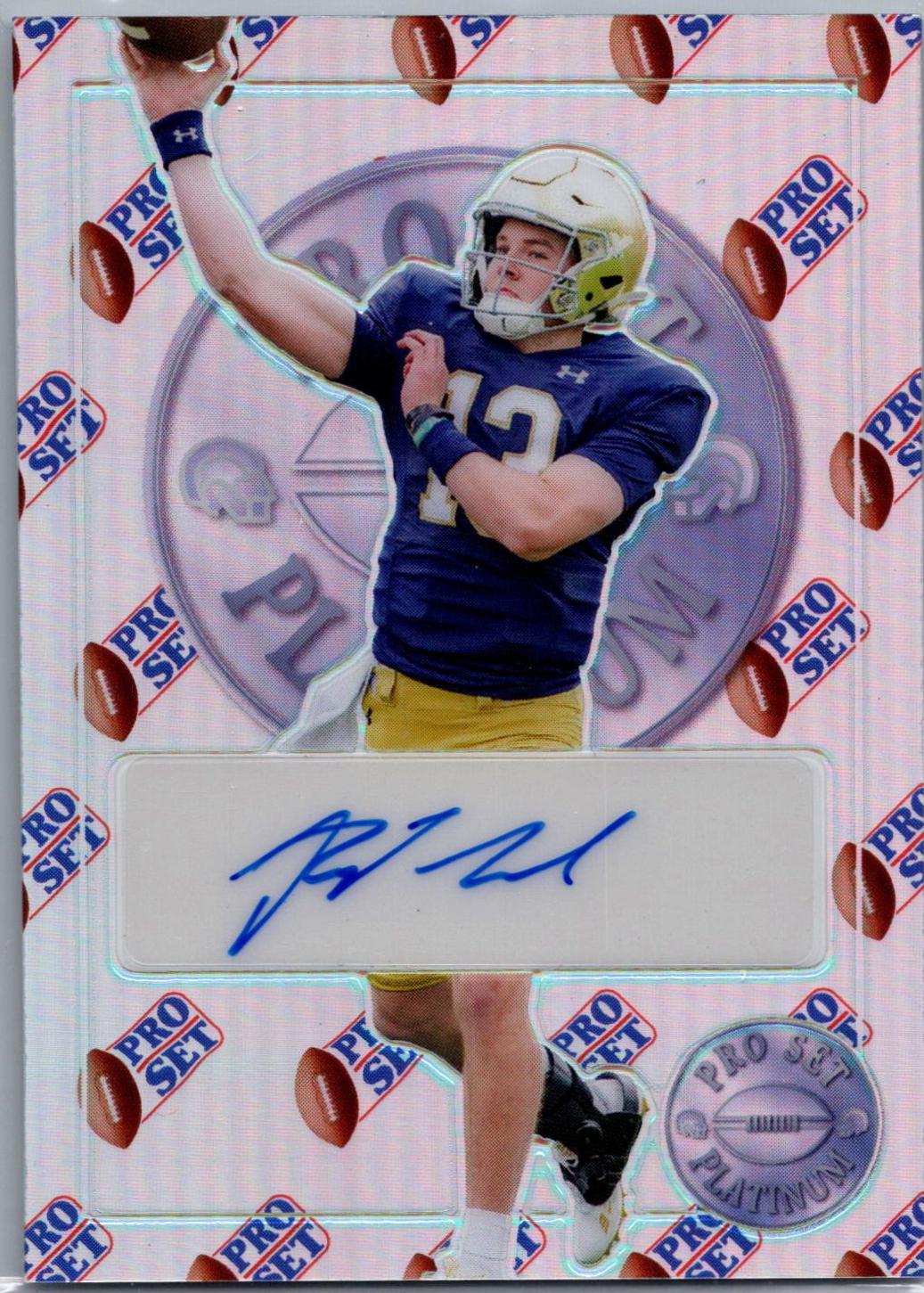 Riley Leonard [Pro Set Border Prismatic] #PL-RL1