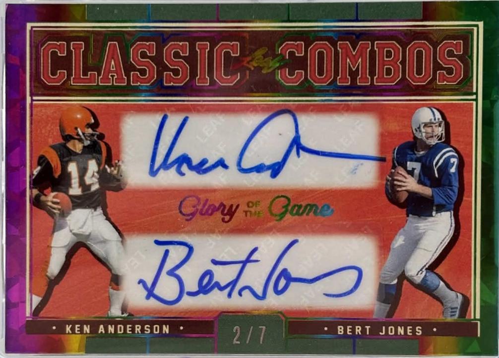 Ken Anderson / Bert Jones #CC-11