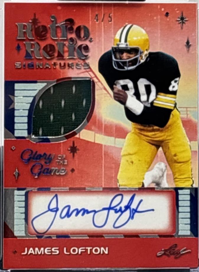 James Lofton [USA Flag Foil] #RS-JL1